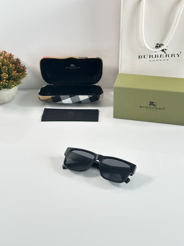 Burrbeery Black White Sunglasses