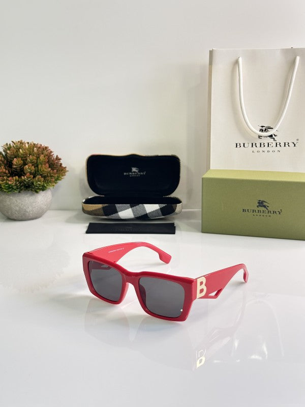 Burrberyy Red Black Sunglasses