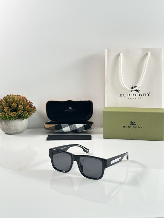 Burrbeery Black White Sunglasses