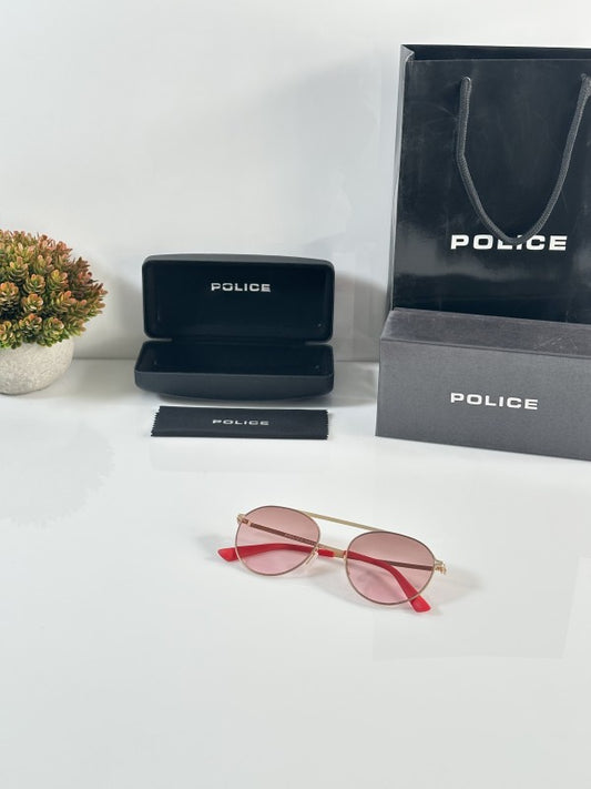 Polliice Gold Pink Sunglasses