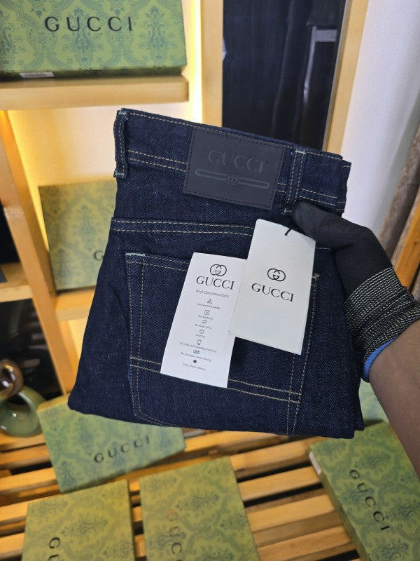 Guccii Jeans Blue Wash