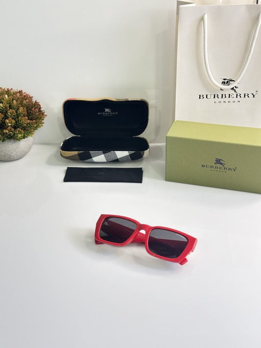 Burrberyy Red Black Sunglasses