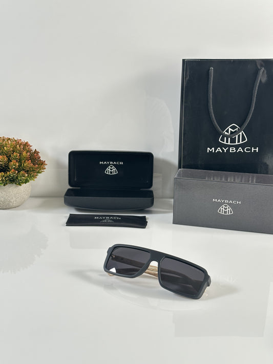 Mayybach Wood Black Sunglasses