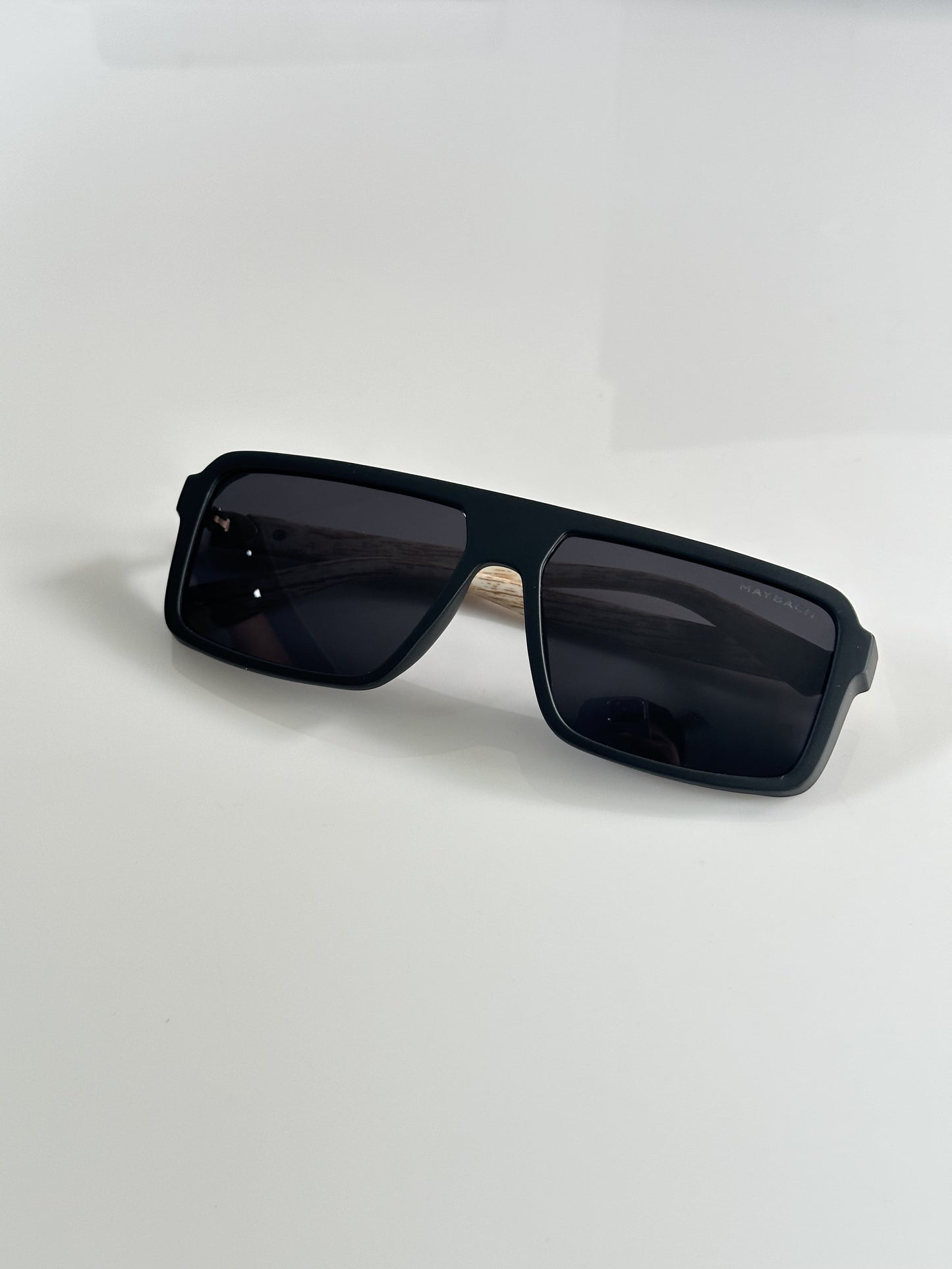 Mayybach Wood Black Sunglasses
