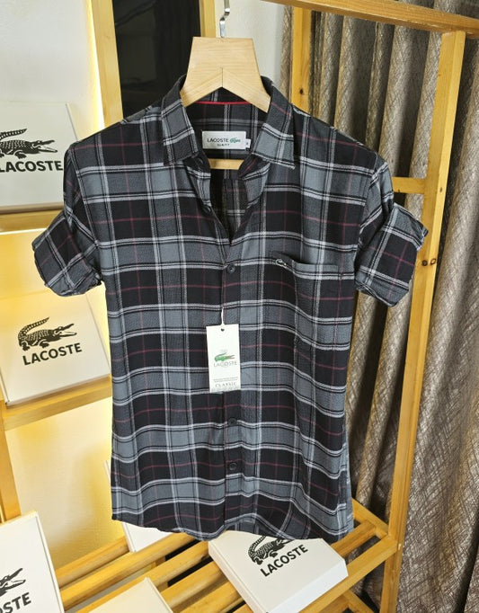 Lacoostee  Check Shirt 04 M382-04