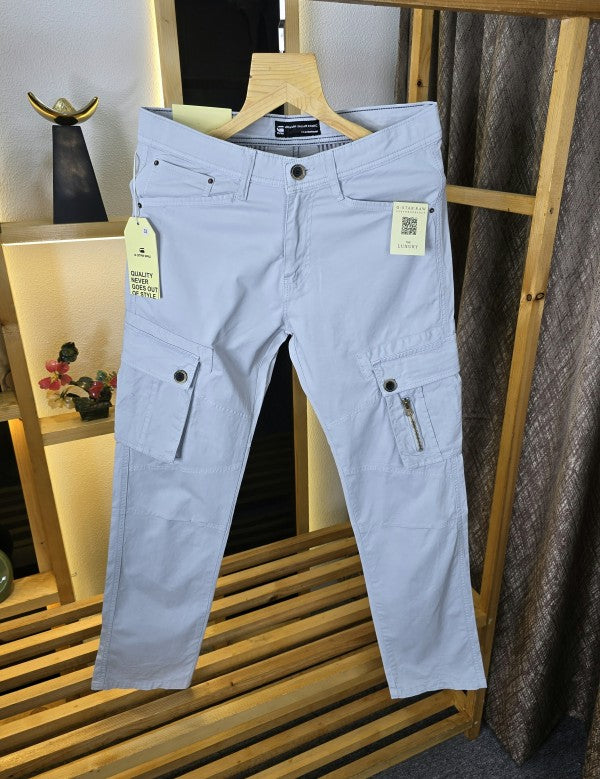 G-Staarr Cargo Pant Silver