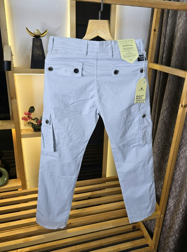 G-Staarr Cargo Pant Silver